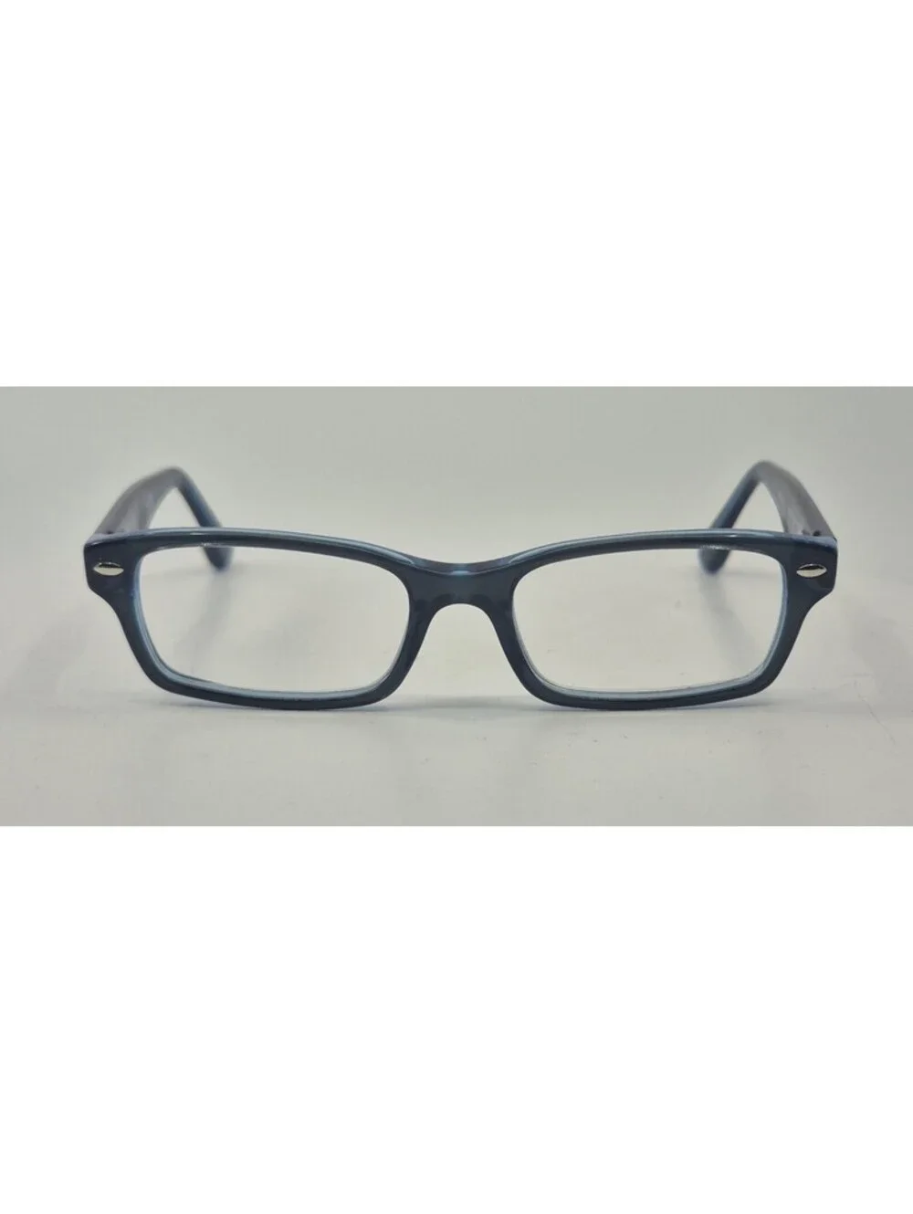 Ray-Ban RB1530 3667 Eyeglasses Rectangular Blue Full Rim 48-16-130 Frames Only